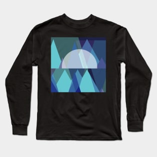 Abstract | Frost Cavern Long Sleeve T-Shirt